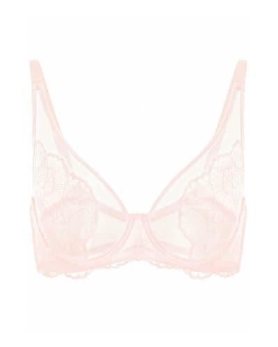 HSIA Minimizer Bra for Heavy Breasts, Full Coverage Lace Design