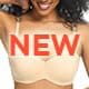 HACI Women's Plus Size Anti-Slip Minimizer Bra