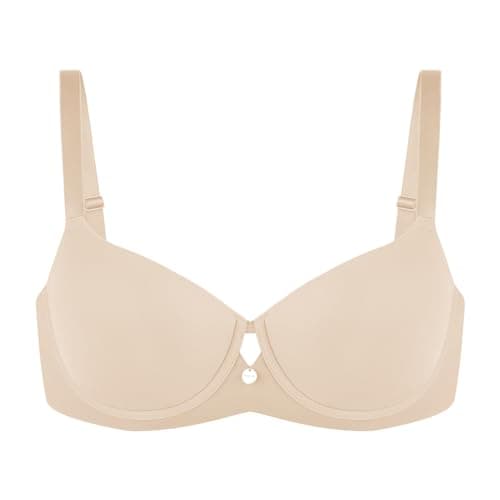 HSIA Women's Push Up Underwire Bra - Full Coverage & Padded for Heavy Breasts