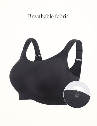 Plusfree Full Coverage Padded Minimizer Bra No Underwire Smooth Back Fat