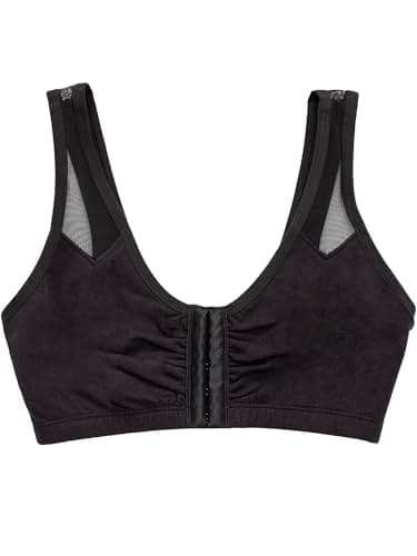 Fruit of the Loom Women's Comfort Front Close Mesh Strap Sport Bra