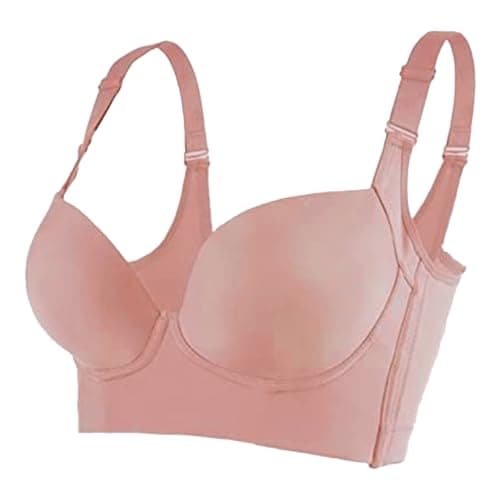 Runilut Women's Full-Coverage Underwire Push Up Bra