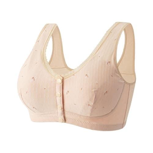 Full Coverage Breathable Daisy Bras for Older Women