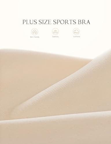 Plusfree Full Coverage Padded Minimizer Bra No Underwire Smooth Back Fat