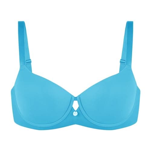 HSIA Women's Push Up Underwire Bra - Full Coverage & Padded for Heavy Breasts