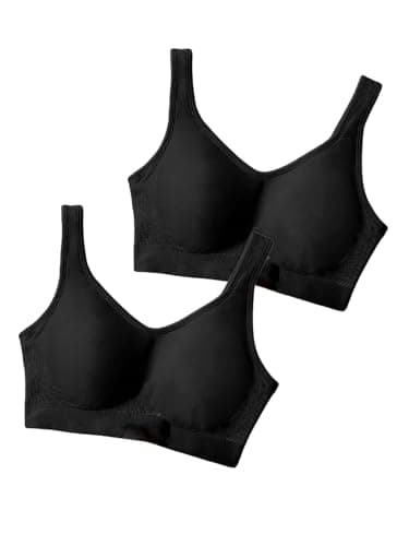 SHAPERMINT Wireless Push-Up Bralettes for Plus Size Women