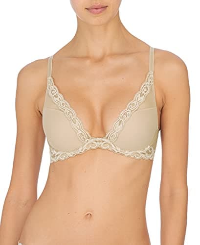 Natori Feathers Contour Plunge Braeração