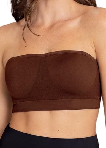 Truekind Wireless Strapless Bra, Plus Size Tube Top for Women