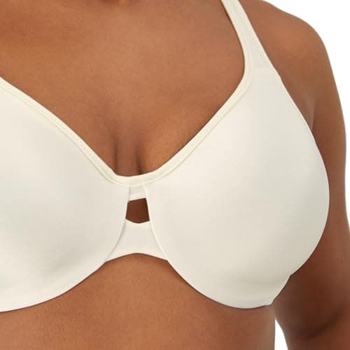 Lilyette Women's Comfortable Plunge Keyhole Bra