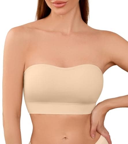 DEANGELMON Comfortable Non-Slip Seamless Padded Bralette