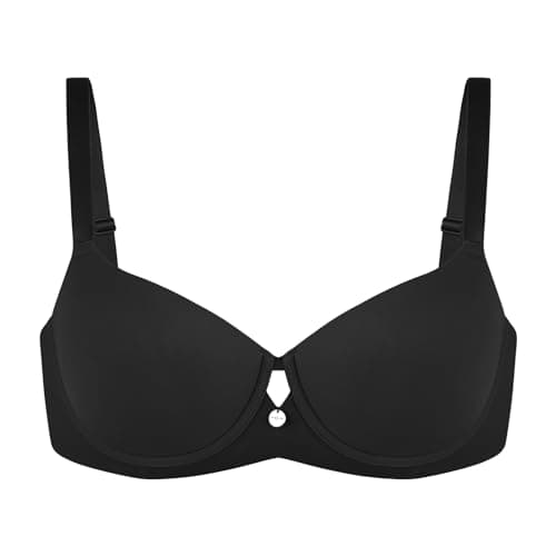 HSIA Women's Push Up Underwire Bra - Full Coverage & Padded for Heavy Breasts