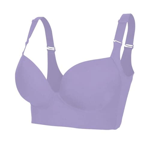 Runilut Women's Full-Coverage Underwire Push Up Bra
