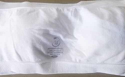 Cabales KINYAOYAO Women's Seamless Strapless Padded Bralette - 3 Packs
