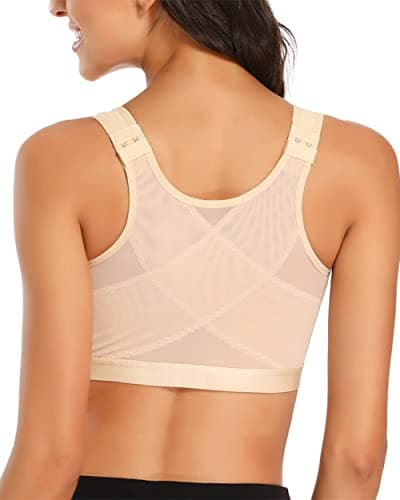 WOWENY Posture Correcting Wirefree Back Support Bra