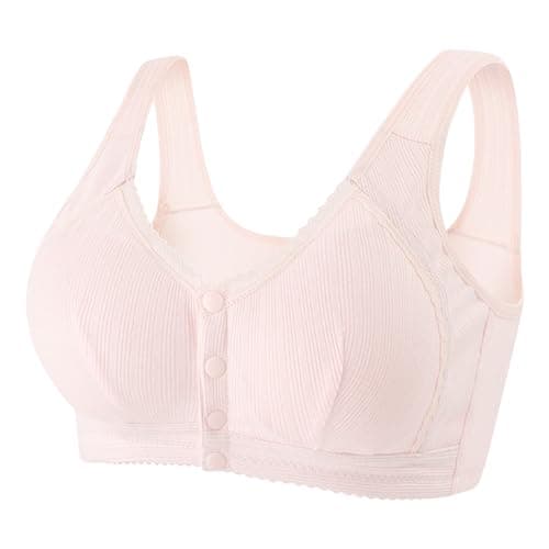 Breathable, Comfortable Daisy Bras for Older Women with Front Closure