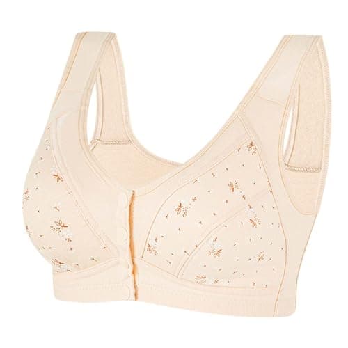 Comfortable Breathable Daisy Bra for Older Women Plus Size No Underwire