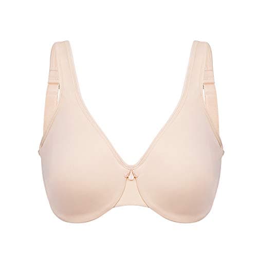 DELIMIRA Plus Size Minimizer Underwire Bra for Smooth Coverage