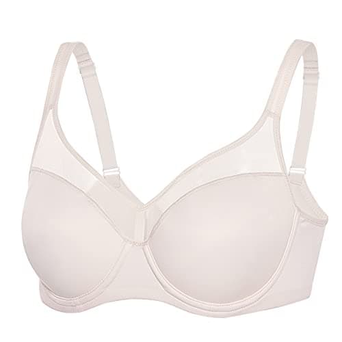 Delimira Women's Full Coverage Underwire Padded Support Bra