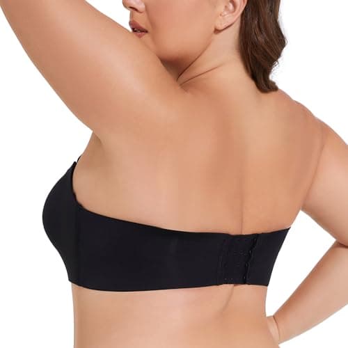 Sheroine Plus Size Seamless Push Up Bra for Large Breasts
