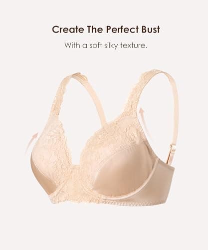 EvesLace Ultra Soft Underwire Bras for Women