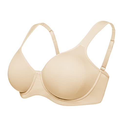 HSIA Women's Push Up Underwire Bra - Full Coverage & Padded for Heavy Breasts