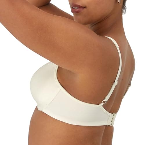 Lilyette Women's Comfortable Plunge Keyhole Bra