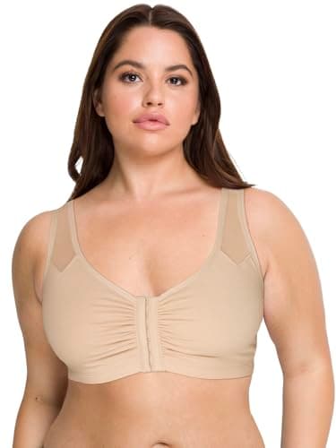 Fruit of the Loom Women's Comfort Sport Bra with Mesh Straps