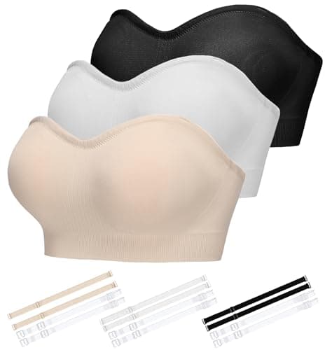 YHGV Convertible Comfort Strapless Bra with Non-Slip Silicone