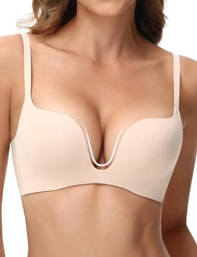 Upushall Padded Push Up Bras for Women: Add 2 Cups Support