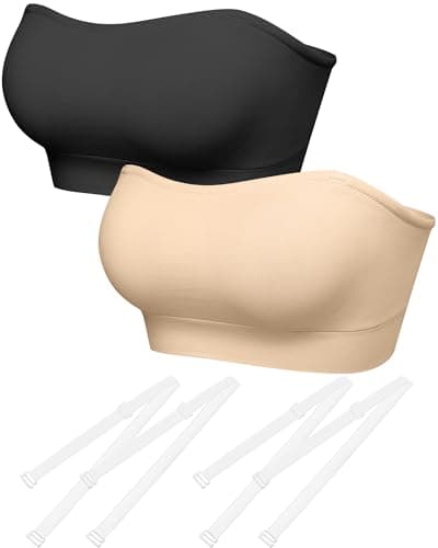 DEANGELMON Comfortable Non-Slip Seamless Padded Bralette