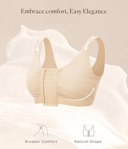 Brabic Post Surgery Minimizer Bras for Women - Full Coverage Comfort Bras