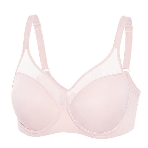 Delimira Women's Full Coverage Underwire Padded Support Bra