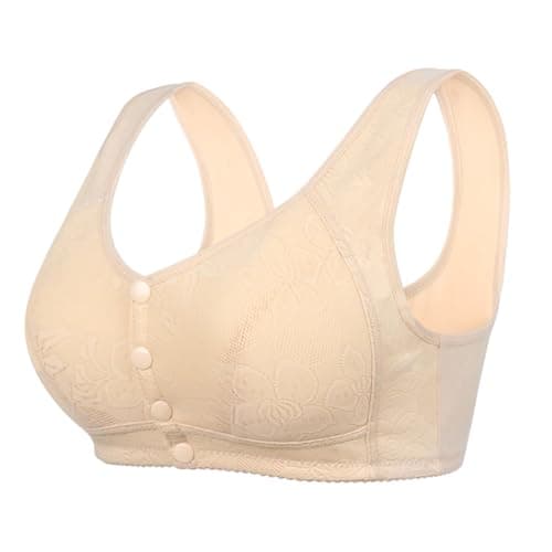 Breathable, Comfortable Daisy Bras for Older Women with Front Closure
