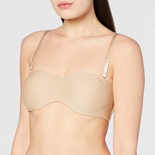 Lilyette by Bali Women's Tailored Strapless Minimizer Bra, Body Beige 34C