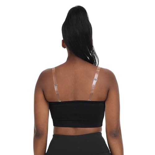 Zimcti Women's Comfortable Strapless Silicone Bandeau Bralette