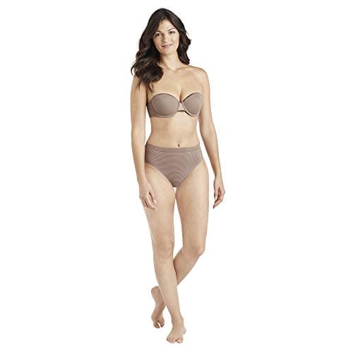 Ellen Tracy Microfiber Satin Underwire Adjustable Strapless Bra