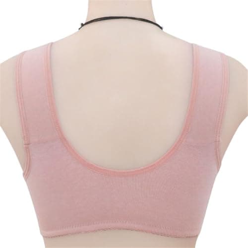 ONLYSTORY Senior Women's Daisy Bras for Comfort Wireless Snap Closure