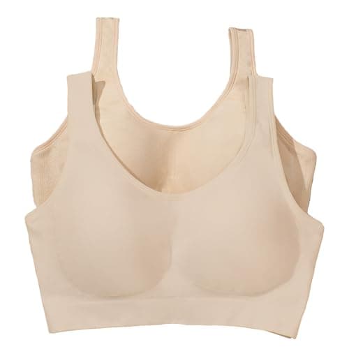 SHAPERMINT Wireless Push-Up Bralettes for Plus Size Women