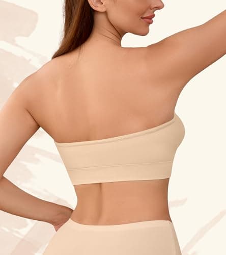 DEANGELMON Comfortable Non-Slip Seamless Padded Bralette