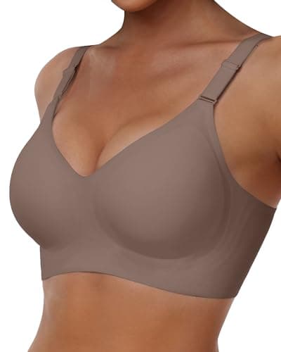 Owucozy Soft Support Wireless Push Up Bra for Women