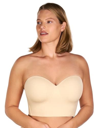 HSIA Antislip Support Corset Bra for Large Bust Women