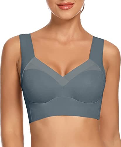WOWENY Women's Seamless Wirefree Padded Push-Up Bra