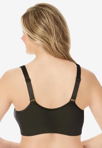 Catherines Women's Plus Size Wireless Cotton Comfort Bra