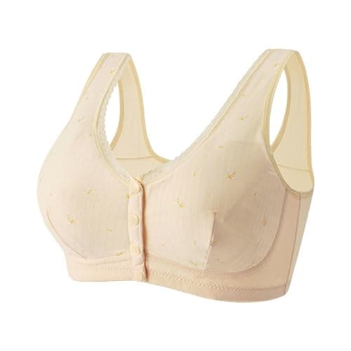Full Coverage Breathable Daisy Bras for Older Women