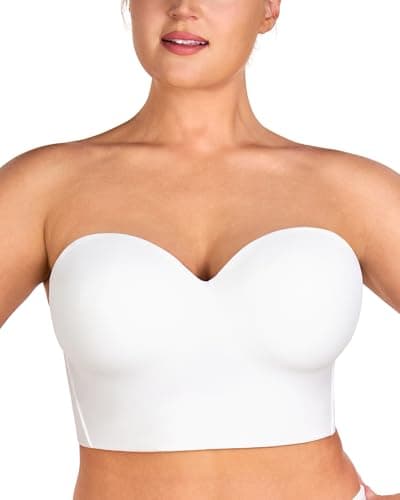 HSIA Antislip Support Corset Bra for Large Bust Women