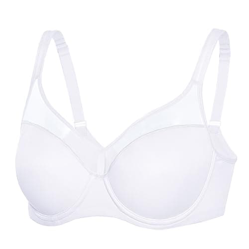 Delimira Women's Full Coverage Underwire Padded Support Bra
