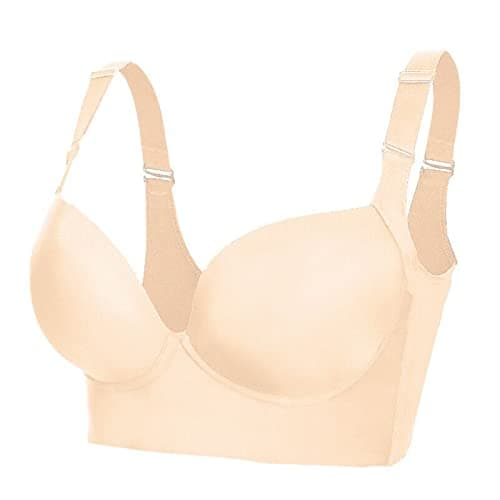 Runilut Women's Full-Coverage Underwire Push Up Bra