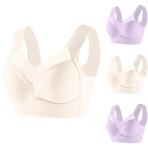 Anti-Sagging Ice Silk Bras for Women Plus Size Comfortably Soft