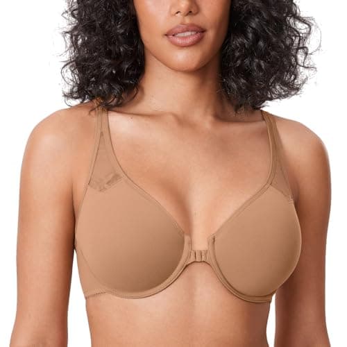 DELIMIRA Plus Size Seamless Comfort Underwire Bra