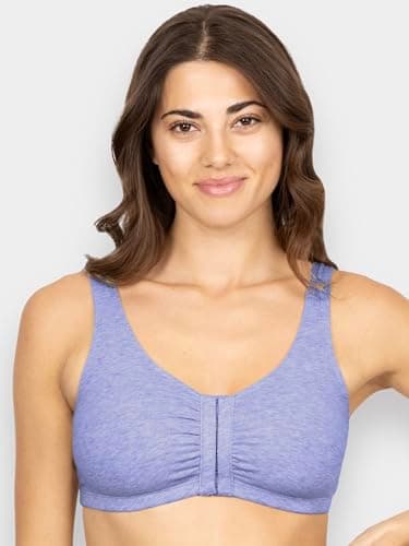 Fruit of the Loom Women's Cotton Front Closure Bra